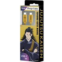 A-DATA 呪術廻戦コラボ TYPE-C to Cケーブル(1．0m) 夏油 TYPECC-1M-GETO