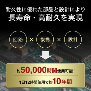 サンワサプライ USB充電器(1A・高耐久タイプ) ブラック ACA-IP49BKN-イメージ11