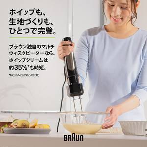 BRAUN マルチクイック 7 ブラック MQ7075XB-イメージ7