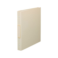 リヒトラブ Roomy クリヤーブック ポケット交換式 A4ベージュ FC394RW-N290-16