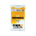 ワタナベ工業 重量物廃棄袋 透明90L 5枚入 FCG432U-4-2168-02
