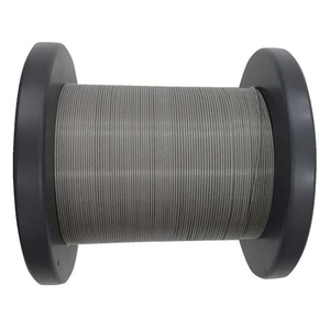 大阪コートロープ O.C.R/SUSワイヤロープ0.63／0.80mm 7×7 50m巻コート付(クリアー) 0.63(0.80)34.90.63±0.03 FC798FP-8185463-イメージ1