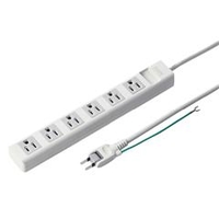サンワサプライ 電源タップ（3P・6個口・5m） TAP-N3650N