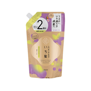 クラシエ いち髪 ダメージリペア&カラーケア シャンプー 詰替 2回分 640mL FCG681V-イメージ1