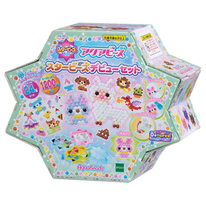 エディオンネットショップ エポック社 Aqsｽﾀ ﾋﾞ ｽﾞﾃﾞﾋﾞﾕ ｾﾂﾄ アクアビーズ Aq S スタービーズ デビューセット