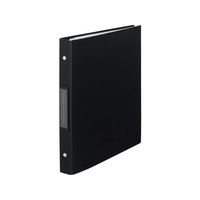 リヒトラブ Roomy クリヤーブック ポケット交換式 A4 ブラック FC395RW-N290-24