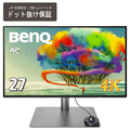 BenQ 27型4K対応液晶ディスプレイ メタリックグレー PD2725U-JP