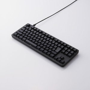 エレコム Leggero USB有線メカニカル テンキーレスキーボード ブラック TK-MC31UKLBK-イメージ1