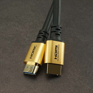ホーリック ウルトラハイスピードHDMIケーブル 2m ゴールド HDM20-610GD-イメージ7