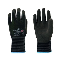 東和コーポレーション 防寒手袋 PowerGrab ThermoW 8／M ブラック／ダークブラウンM21.2ブルー26 FC508FM-1025823