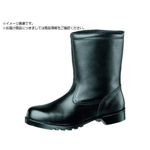ミドリ安全 静電ゴム底安全靴 半長靴 V2400N静電 25.0cm FCD046E-1057624-イメージ1