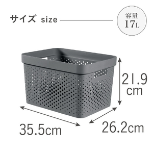 藤栄 Infinity 17L ドット ダークグレー CV070ｲﾝﾌｲﾆﾃｲ17LﾄﾞﾂﾄﾀDG-イメージ5