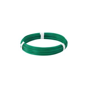 トラスコ中山 TRUSCO　カラー針金　ビニール被覆タイプ　グリーン　線径2．6mm TCW-26GN-イメージ1