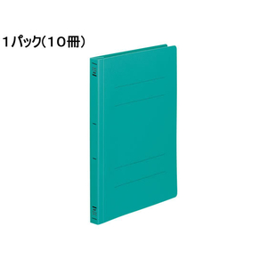 コクヨ フラットファイルPP B5タテ とじ厚15mm 緑 10冊 1パック(10冊) F835879-ﾌ-H11G-イメージ1