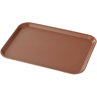 エンテック PPトレー 長角(大) ブラウン FC72137-6106DBR