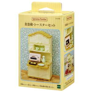 エポック社 シルバニアファミリー カー419 食器棚・トースターセット ｼﾖﾂｷﾀﾞﾅﾄ-ｽﾀ-ｾﾂﾄ-ｶ419-イメージ2