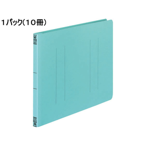 コクヨ フラットファイルV A4ヨコ とじ厚15mm 青 10冊 1パック(10冊) F835582-ﾌ-V15B-イメージ1