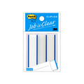 3M ポスト・イット フィルム インデックス 記入用 44×50mm ブルー 1冊 F806085-6822