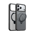 TORRAS iPhone17 Pro Max用 複合素材PC+TPUケース TORRAS OSTAND Q3 SPIN ブラック X00FX2910