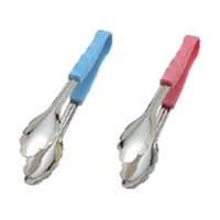 スギコ産業 18-8 PP柄カラー万能トング ホワイト FC175KS-3318508