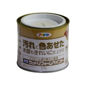 アサヒペン 水性ウッドリフォームペイント 1／5L ホワイト FC661PJ-イメージ1