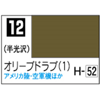 GSIクレオス Mr．カラー オリーブドラブ(1)【C12】 C12ｵﾘ-ﾌﾞﾄﾞﾗﾌﾞ1N