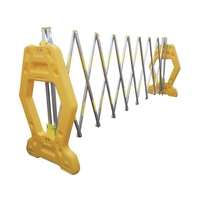 安全興業/現場用簡易アルミゲート AZゲート黄 反射付 FC308XB-4367212