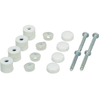 光 パンチングボード 壁面用 止め具セット 白 4組入 FC451FP-7806671