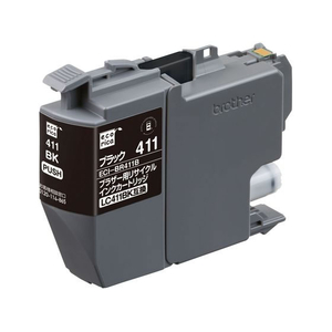 エコリカ ブラザー用 リサイクルインク ブラック FC586RW-ECI-BR411B-イメージ1