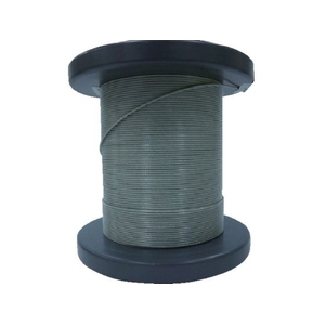 大阪コートロープ O.C.R/SUSワイヤロープ0.81／1.00mm 7×7 50m巻コート付(クリアー) 0.81(1.00)61.50.81±0.03 FC799FP-8185464-イメージ1