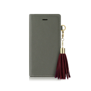 dreamplus iPhone XS Max用Tassel Jacket グレー DP13611I65-イメージ2