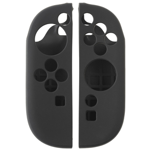 サイバーガジェット シリコンカバー(Switch2 JoyーCon2用) ブラック CYS2CSCBK-イメージ4