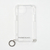 PHONECKLACE iPhone 13 Pro用ストラップ用リング付きクリアケース ガンブラックチャーム ガンブラックチャーム PN21612I13PBK-イメージ2