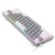REDRAGON ゲーミングキーボード 英語コンパクト 赤軸 メカニカル 61KEY グレー＆ホワイト K617-RGBGWTI-イメージ5