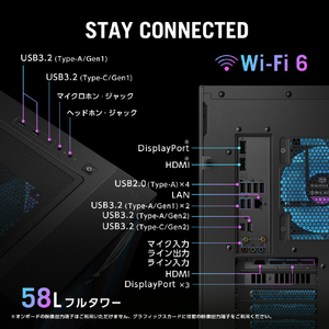ASUS デスクトップパソコン ROG G700 GM700 ブラック GM700TZ-R9800X099W-イメージ10
