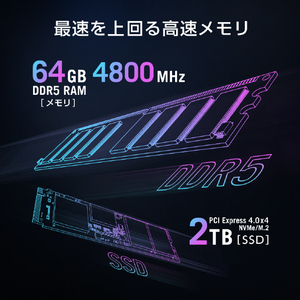 ASUS デスクトップパソコン ROG G700 GM700 ブラック GM700TZ-R9800X099W-イメージ6