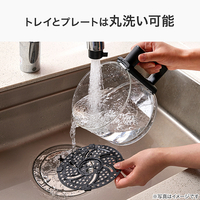 ニトリ ﾉﾝｵｲﾙﾌﾗｲﾔ-2.2 BK XJ2G02BK ノンオイルフライヤー2.2L e angle