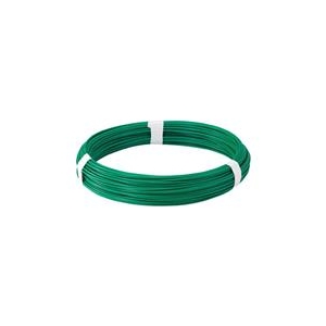トラスコ中山 TRUSCO　カラー針金　ビニール被覆タイプ　グリーン　線径1．6mm TCW-16GN-イメージ1