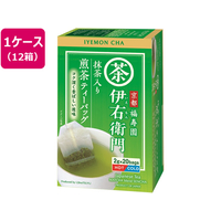宇治の露製茶 伊右衛門抹茶入り煎茶ティーバック 20×12箱 1ケース(12箱) F828203