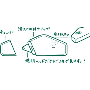 デザインフィル XS テープのり 5mm×8m 白A FC559PA-35519006-イメージ7