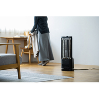 シロカ SH-FC251(K) 電気ストーブ　ブラック【暖房器具】足元ファンヒーター付き 遠赤外線暖房機 にこポカ　siroca[SHFC251K] 返品種別A シロカ SH-FC251(K) 足元ファンヒーター付き 遠赤外線暖房機 にこポカ