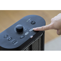 シロカ SH-FC251(K) 足元ファンヒーター付き 遠赤外線暖房機 にこポカ