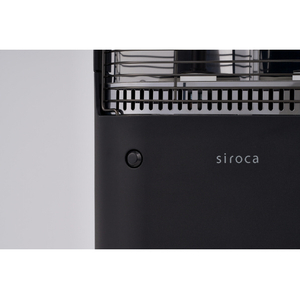 シロカ 足元ファンヒーター付き 遠赤外線暖房機 にこポカ ブラック SH-FC251(K)-イメージ14
