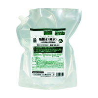 トラスコ 精製水（純水）２Ｌ　パウチタイプ　ＪＩＳ規格Ａ１～２相当品 W2-A2