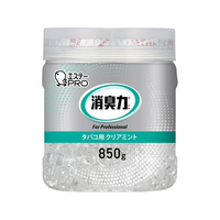 エステー 消臭力業務用ビーズタイプ 本体 850g タバコ用クリアミント FCV4335-392053