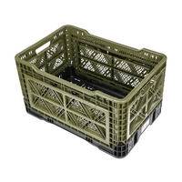 トラスコ中山 TRUSCO/サイドオープン型折りたたみメッシュコンテナ48L OD FCD365D-2578079