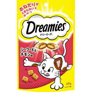マースジャパンリミテッド ドリーミーズ シーフード&チキン味(60g) DRE3ﾄﾞﾘ-ﾐ-ｽﾞｼ-ﾌ-ﾄﾞﾁｷﾝ60G-イメージ1