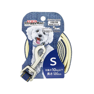 ドギーマン Doggy’s Tailor ドッグリード S デニムスタイル ネイビー FCJ062K-イメージ1