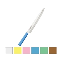 片岡製作所 片岡/マスターコック 抗菌 柳刃 21cm 白 MCYK210W FCL2663-031749001