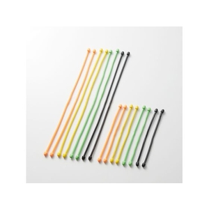 トラスコ中山 TRUSCO カラフルフリータイ 4×300mm オレンジ (2本入) オレンジ4300 FC402GB-8563727-イメージ5